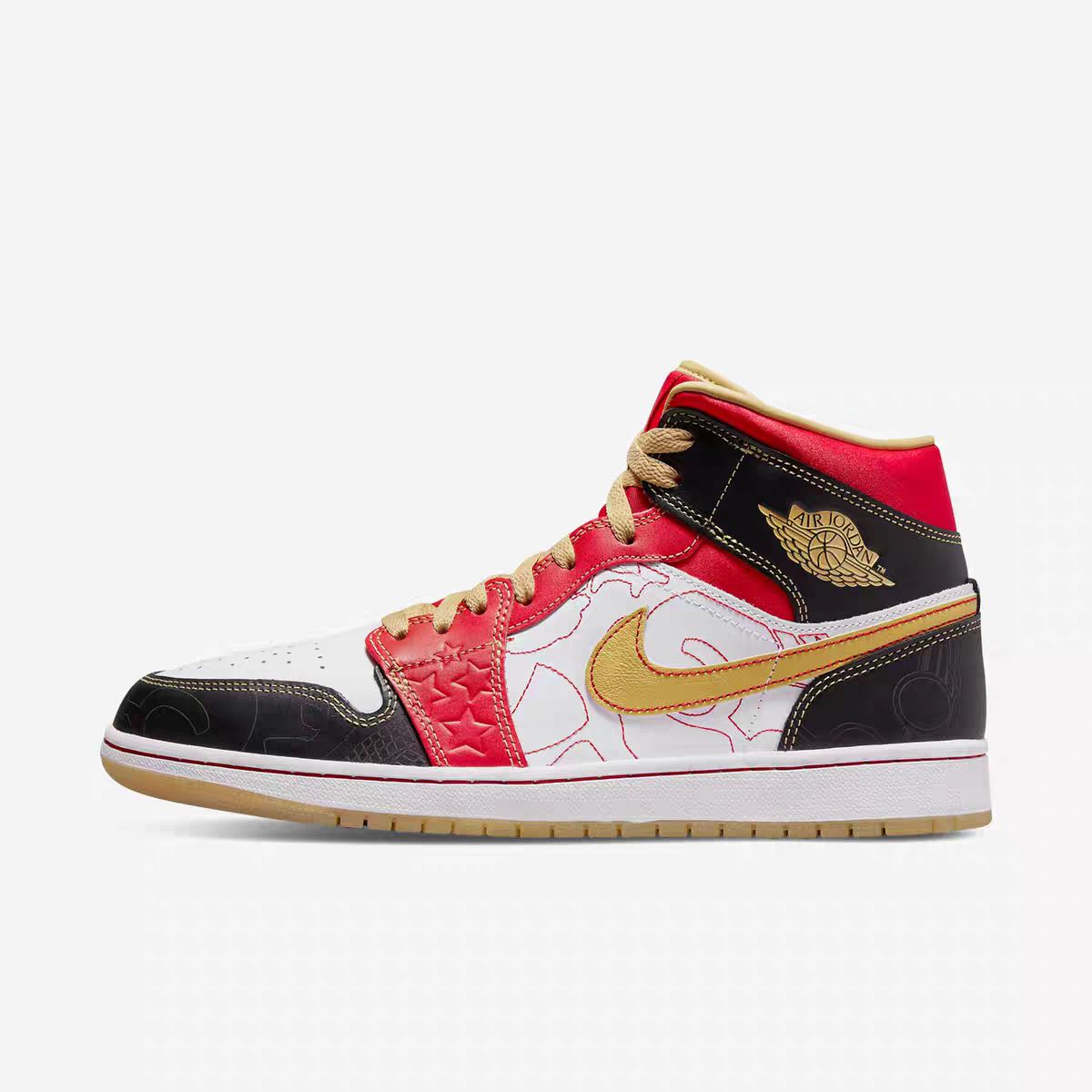Nike Air Jordan 1 Mid SE GC Basketball Shoes for Men and Women