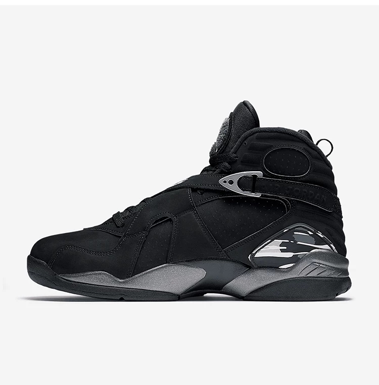 Nike Air Jordan 8 Men's Mid-Top Stylish Lace-Up Basketball Shoes 305381-003