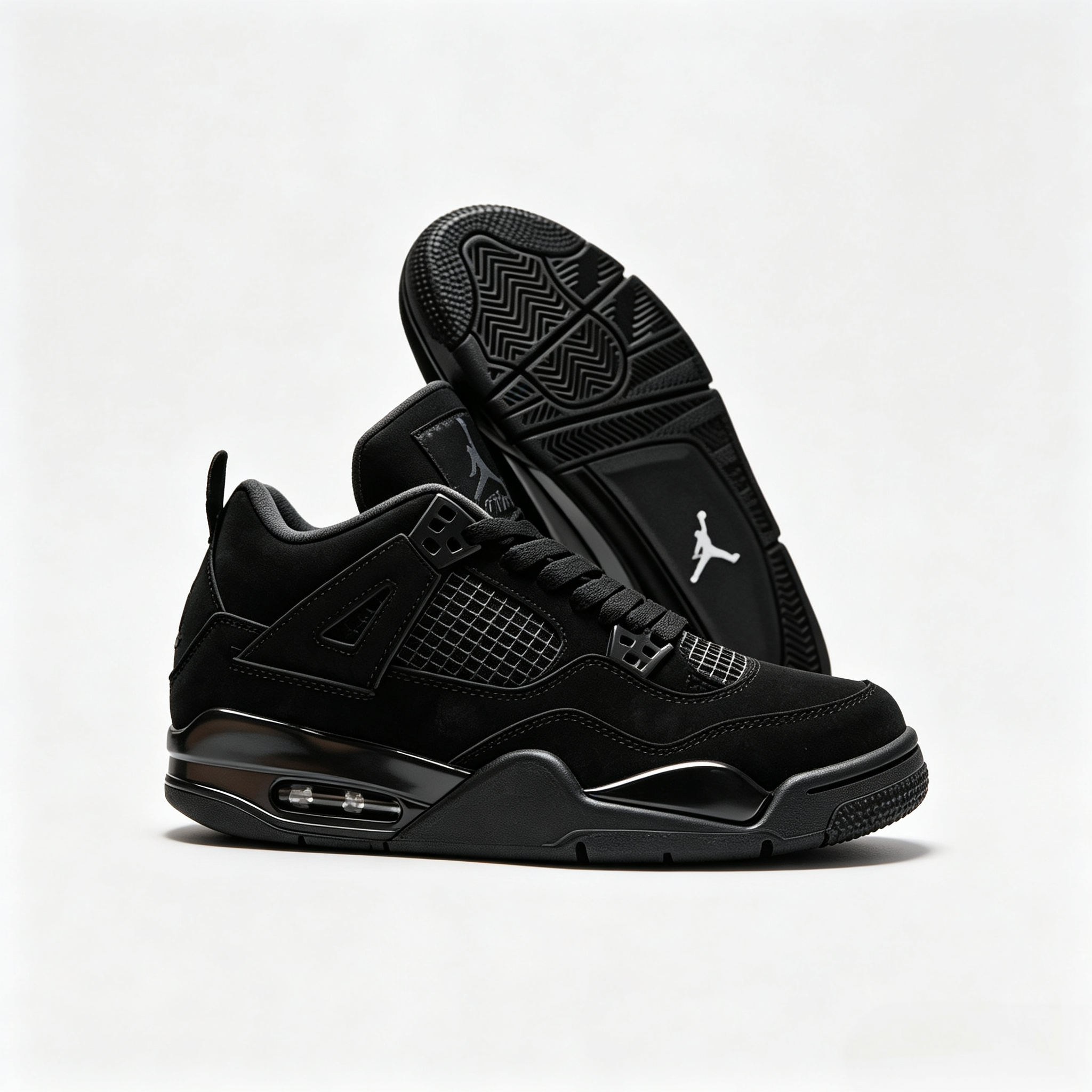 Nike Jordan Mid‑Top Air‑Cushioned Shock‑Absorbing Wear‑Resistant Basketball Sneakers FV5029‑010