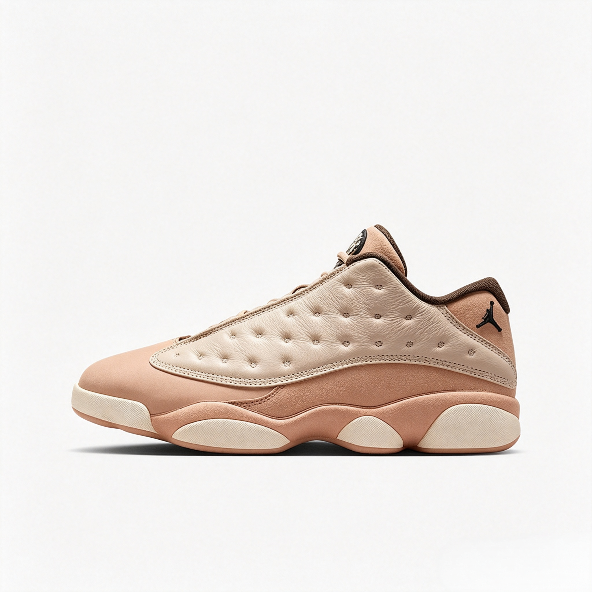 Nike Men's Air Jordan 13 Low AJ13 Dongdan Rice Powder Low‑Top Basketball Shoes HV6922‑100