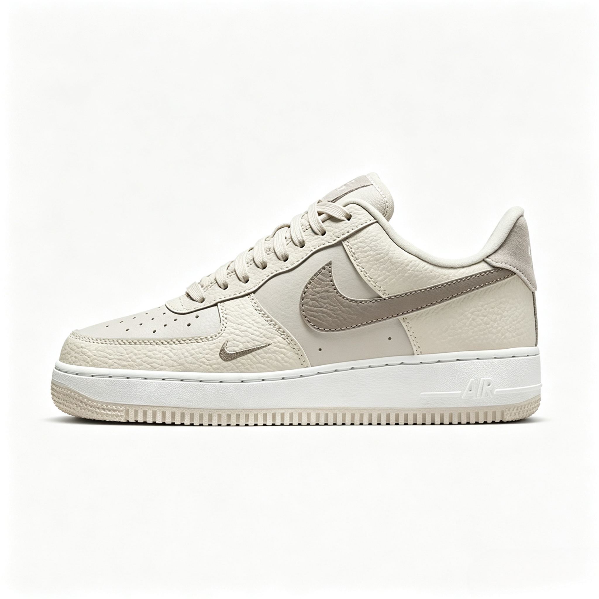 Nike Air Force 1 AF1 Milk Tea Brown Low‑Top Casual Sneakers FB8483‑100