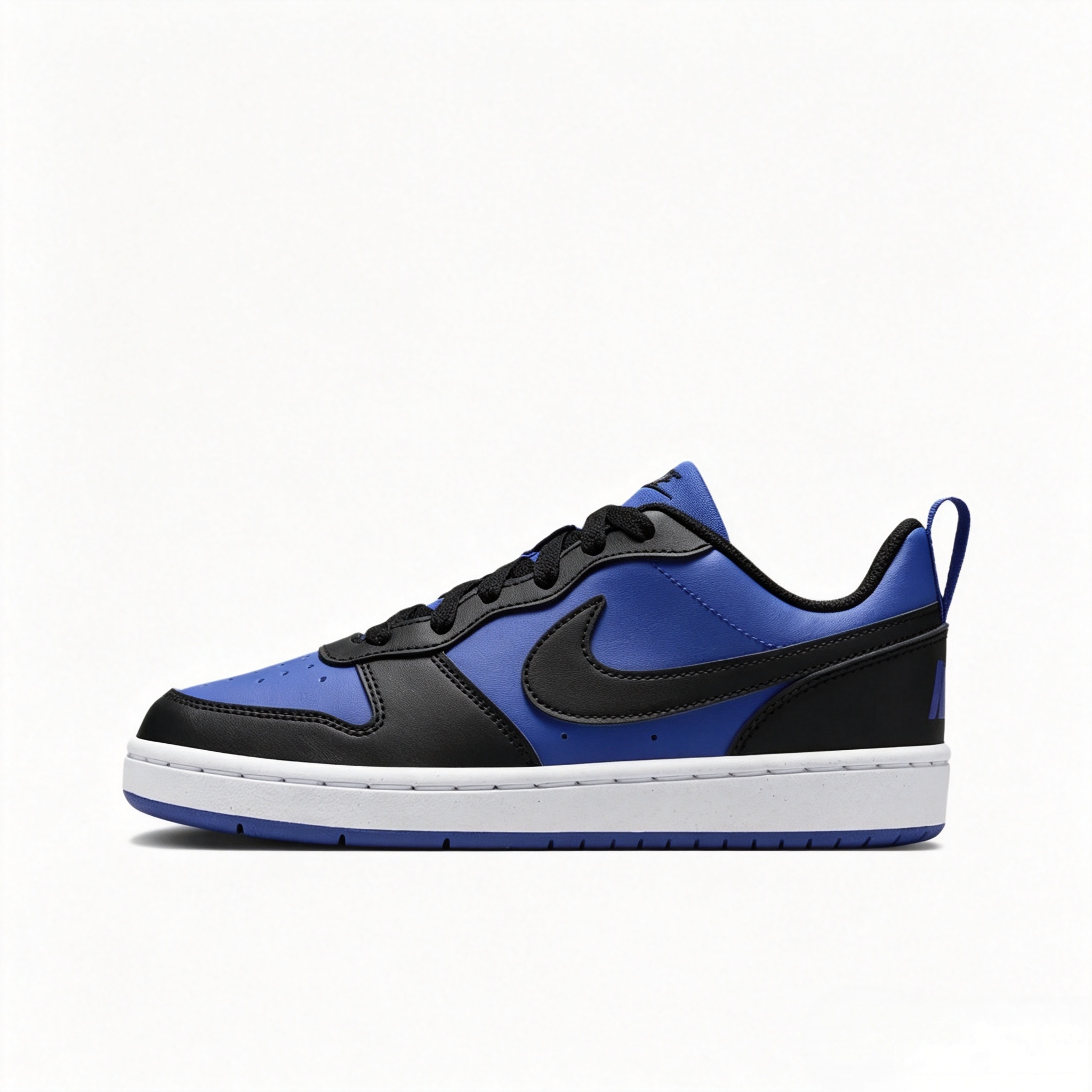 Nike Court Borough Recraft Blue‑Black‑White Low‑Top Casual Sneakers HM6293‑480