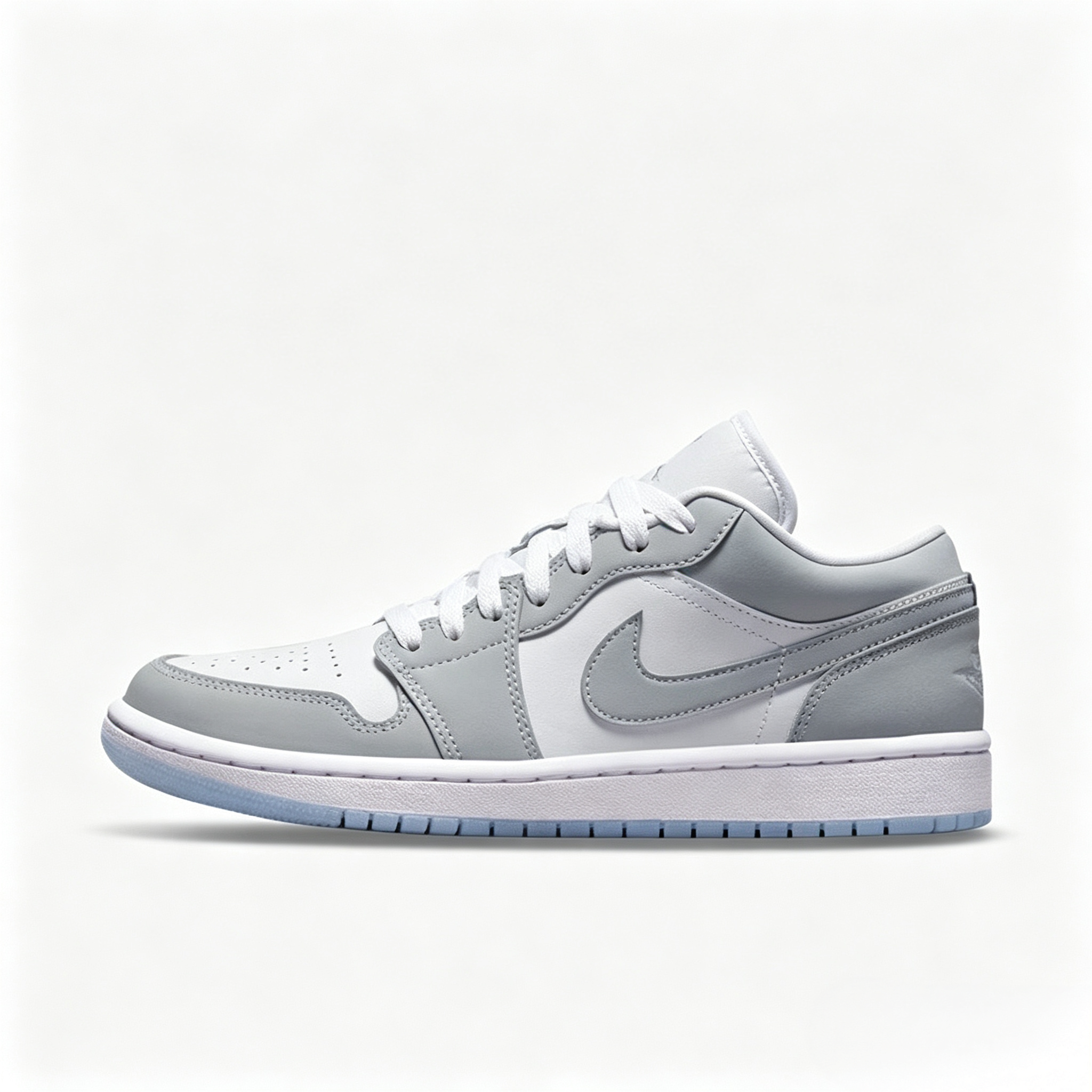 Air Jordan 1 AJ1 Low Smoke Grey Fog White‑Grey Men's Low‑Top Basketball Sneakers DC0774‑105