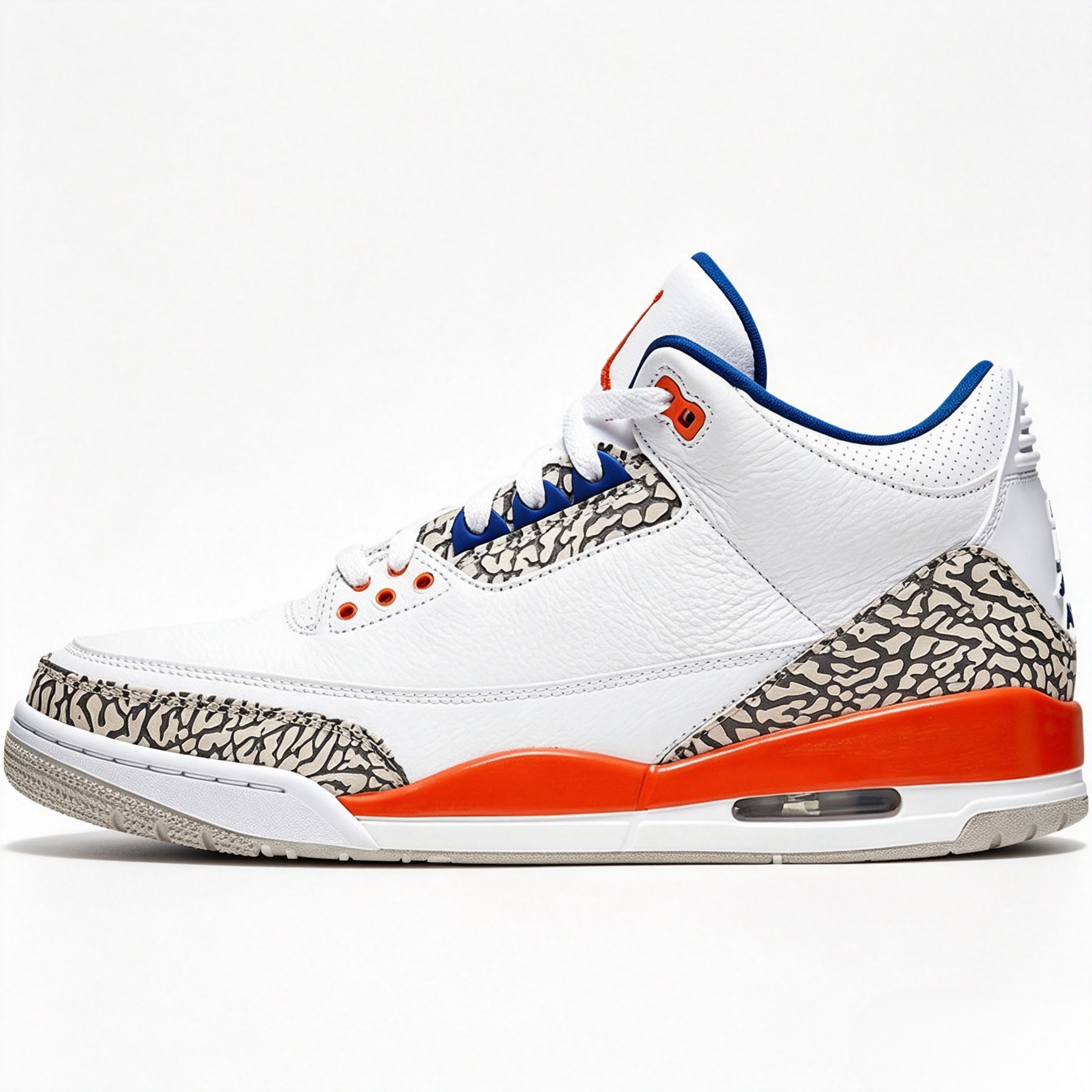 Air Jordan 3 AJ3 Knicks Elephant Print Men's Retro Basketball Shoes 136064‑148