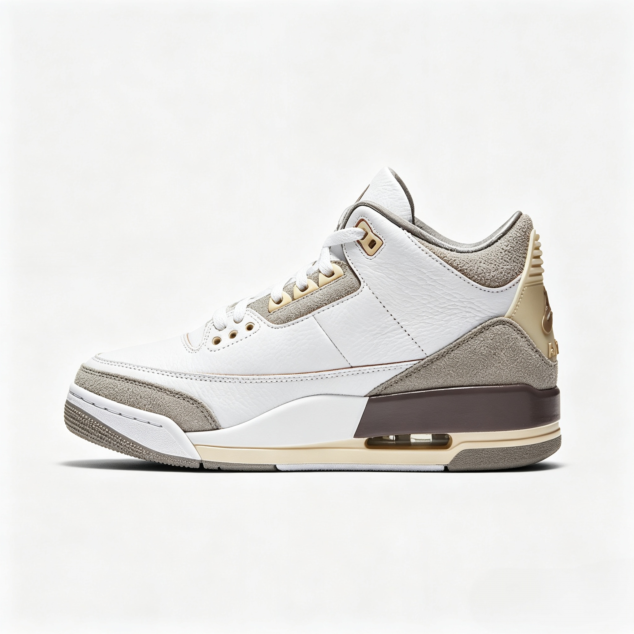 Air Jordan 3 A Ma Maniere AJ3 Off‑White Grey Vintage DH3434‑110