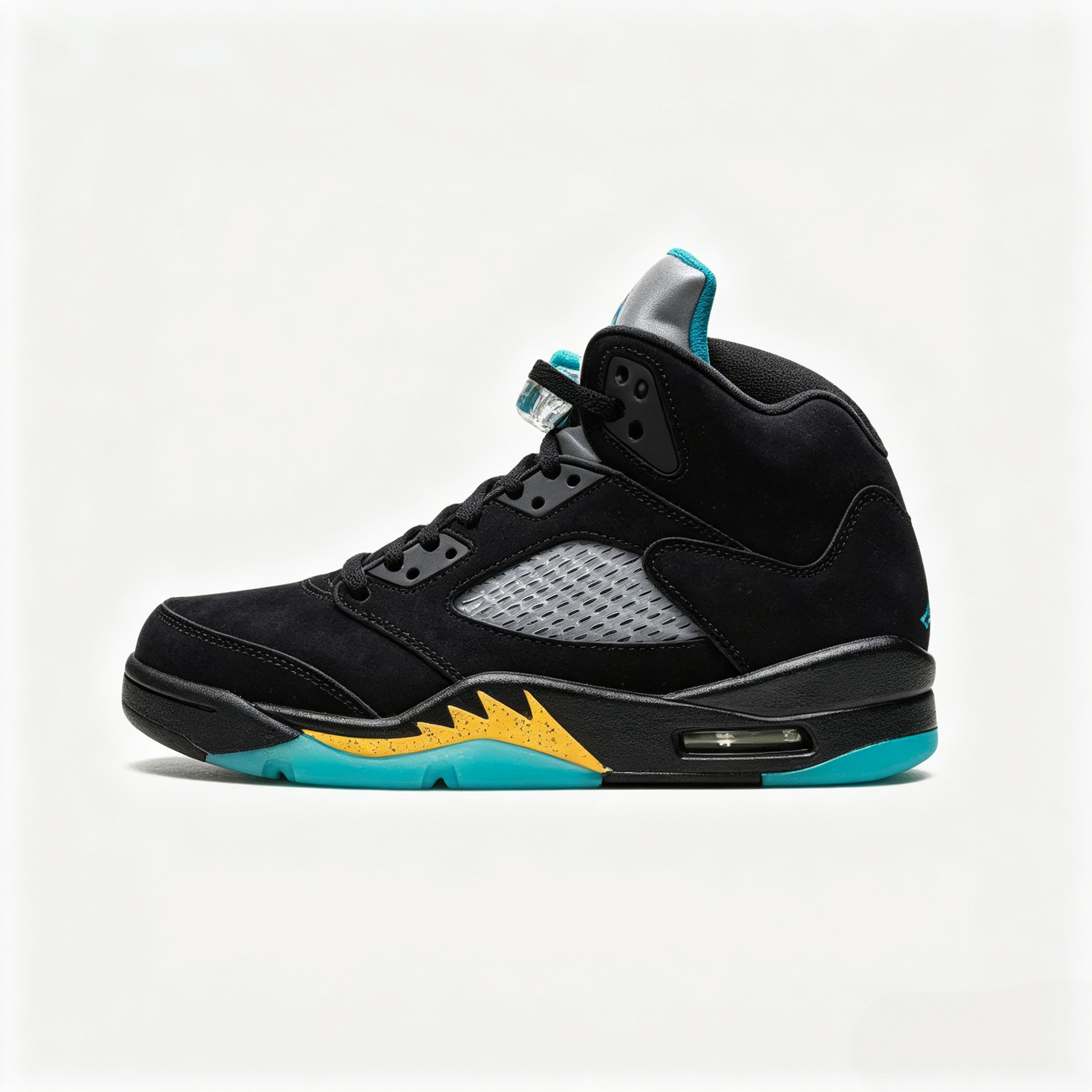 Jordan Air Jordan 5 Retro Aqua Men's High‑Top Retro Basketball Sneakers