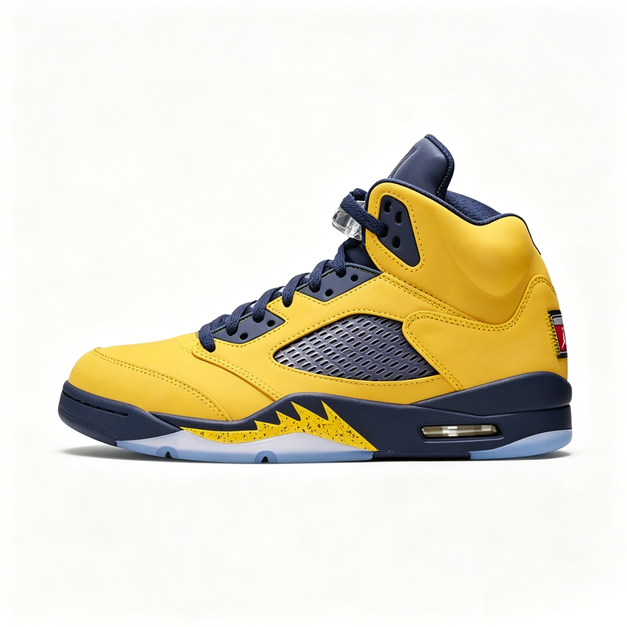 Air Jordan 5 AJ5 Michigan Black‑Yellow Suede Tokyo Limited Edition CQ9541‑704